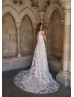 V Neck Ivory Exquisite Lace Tulle Dreamy Wedding Dress V Neck Ivory Exquisite Lace Tulle Dreamy Wedding Dress